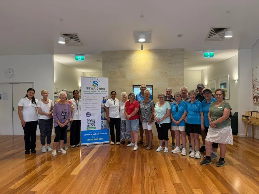 Sewa Care Australia support workers and community members together at a local event